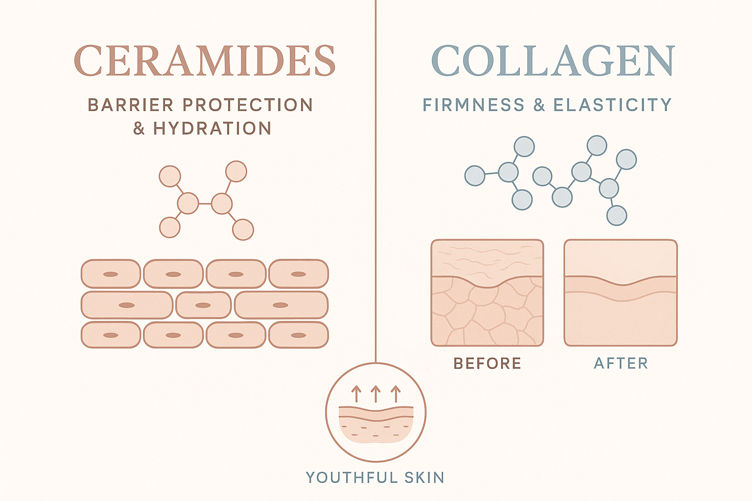 Why Ceramides and Collagen Are Essential for Anti-Aging (And How to Use Them Together)