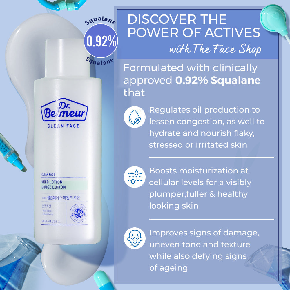 Dr. Belmeur Clean Face Mild Lotion 145ml