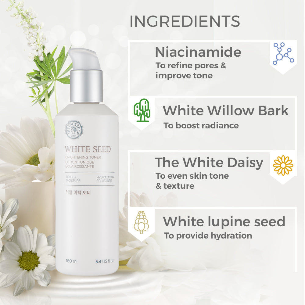 White Seed Brightening Toner 145ml