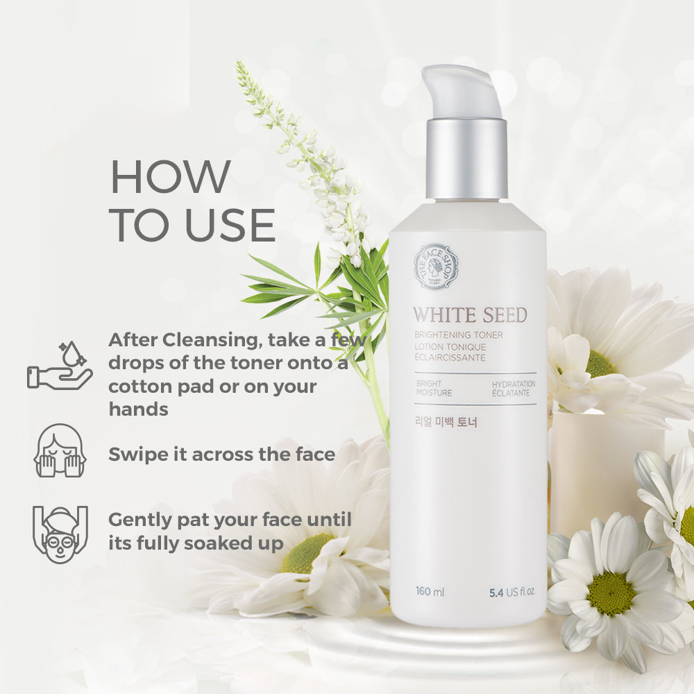 White Seed Brightening Toner 145ml