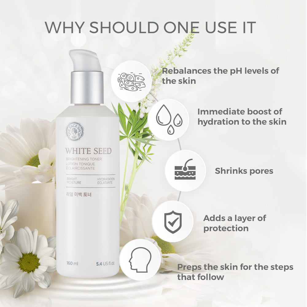 White Seed Brightening Toner 145ml