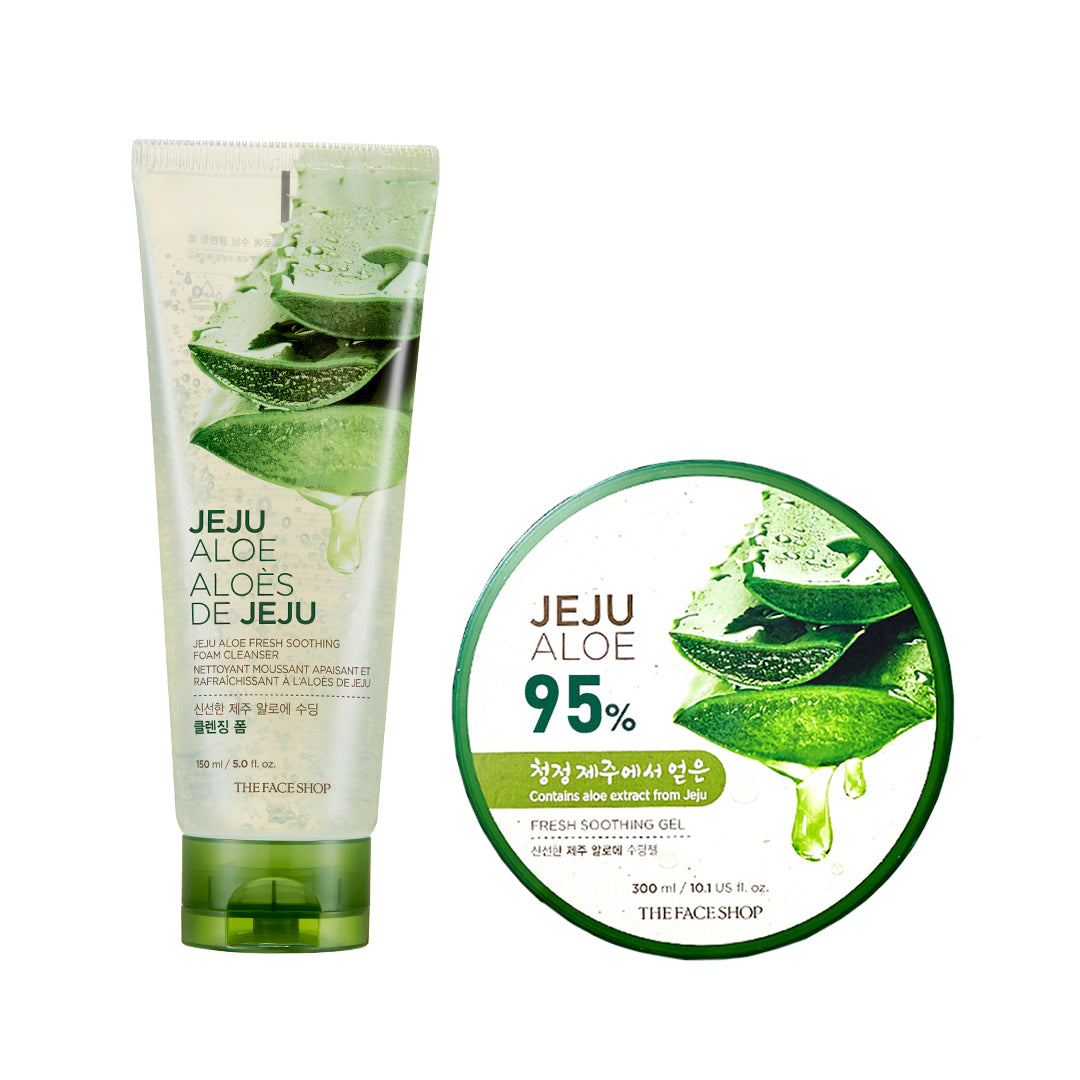 2 Step Jeju Aloe Soothing Combo