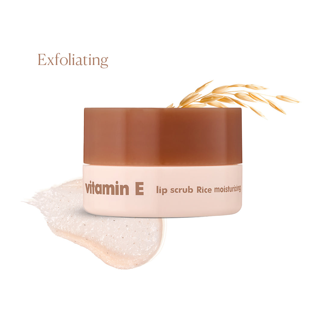 Vitamin E lip scrub Rice