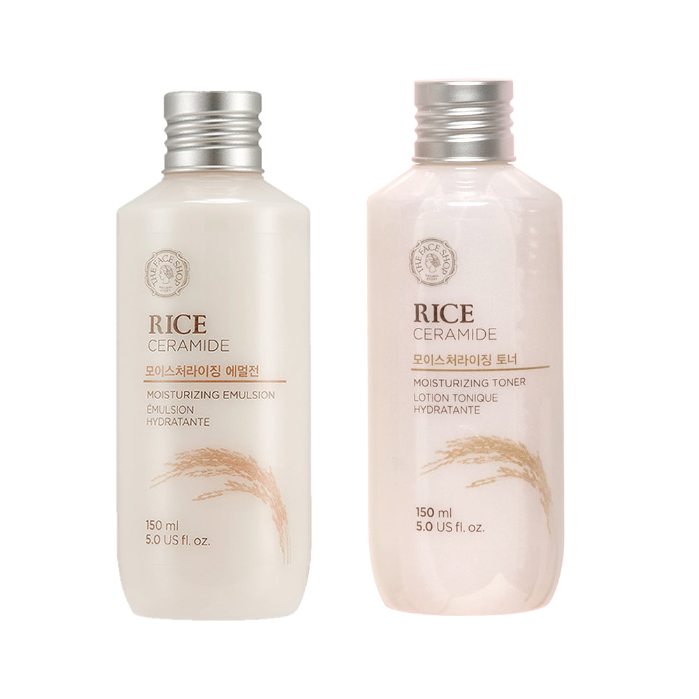 2 Step Rice & Ceramide Moisturizing Combo
