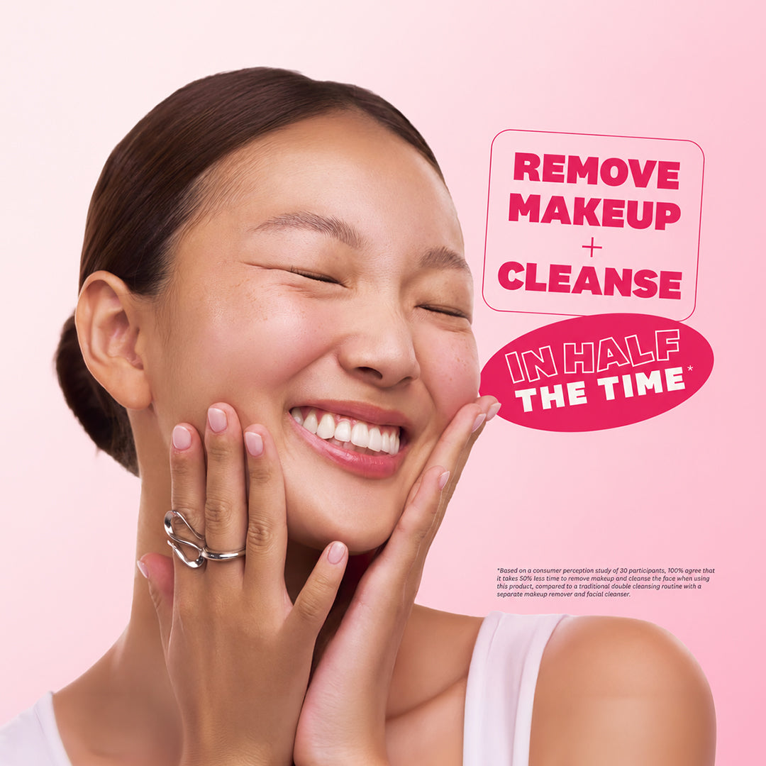 Rice Water Bright Milk & Jelly Double Foaming Cleanser For Deep Cleanse
