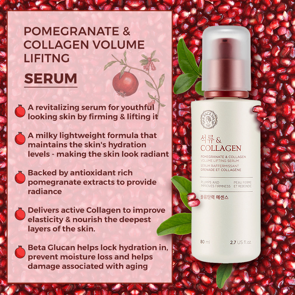 Pomegranate & Collagen Volume Lifting Serum 80ml
