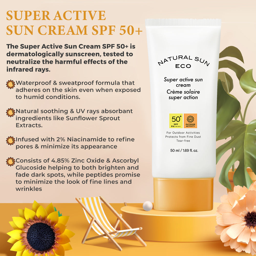 Naturalsun Eco Super Active Sun Cream (50ml)