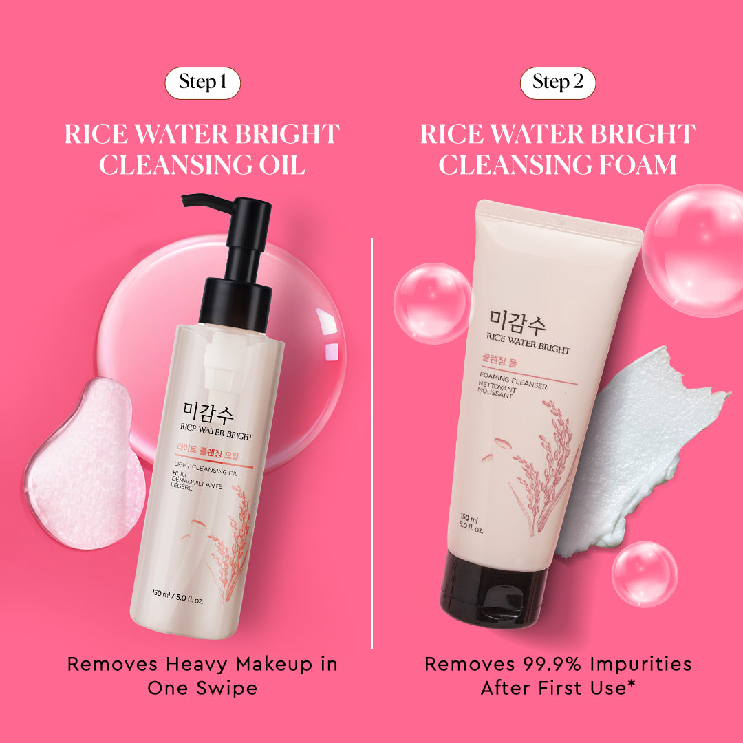 Rice Water Bright 2-Step Double Cleansing Kit