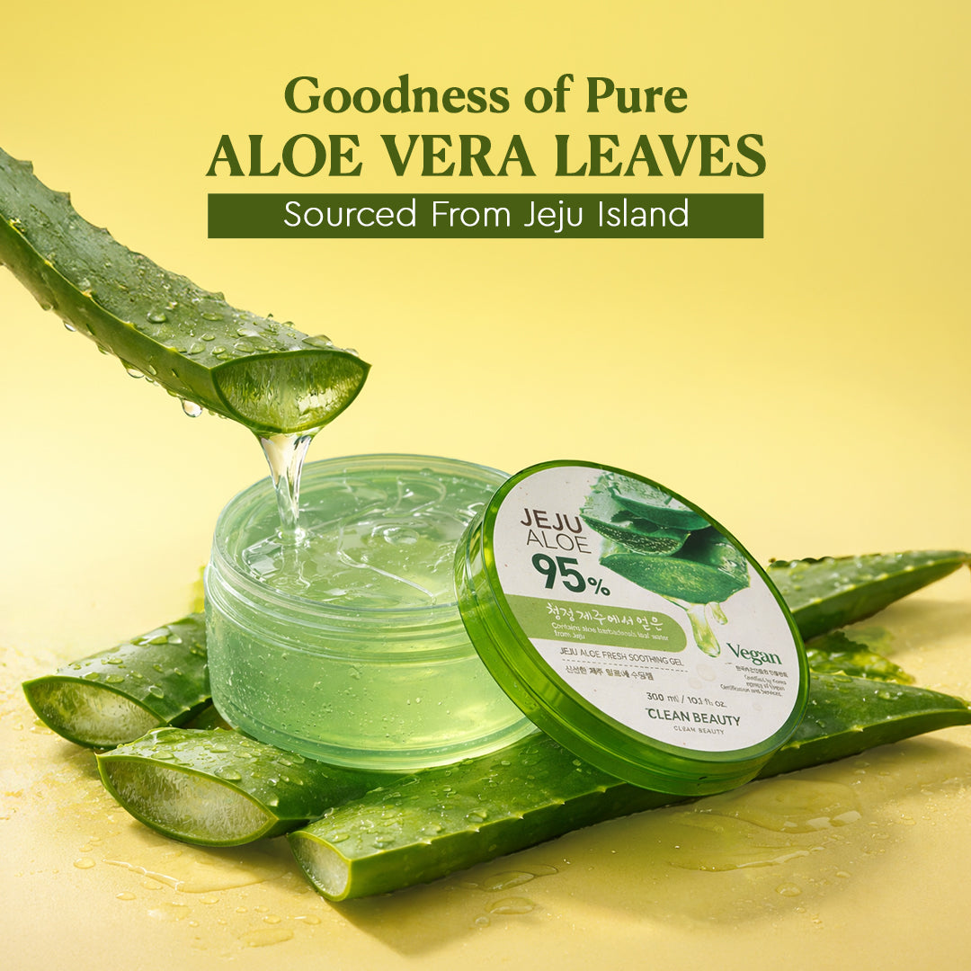 Jeju Aloe Fresh Soothing Gel (300ml)