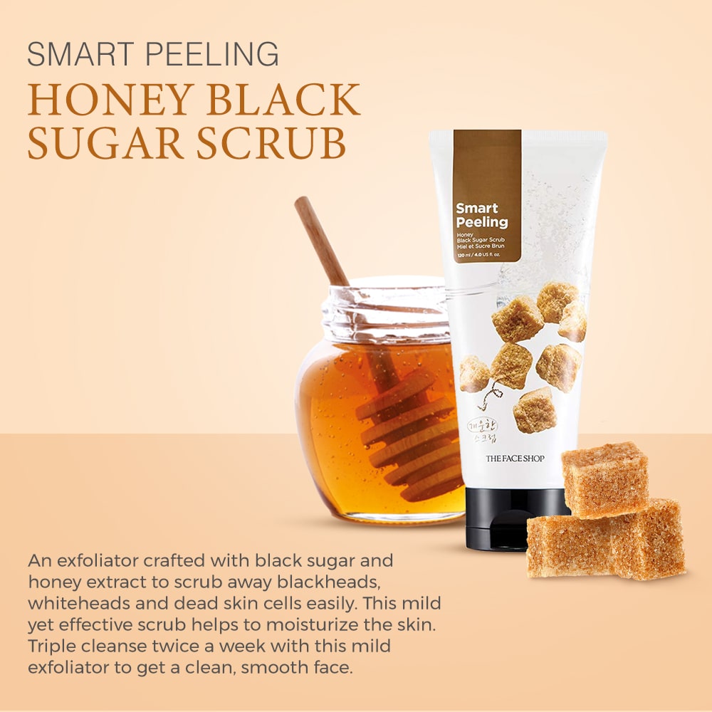 Smart Peeling Honey Black Sugar Scrub 120ml