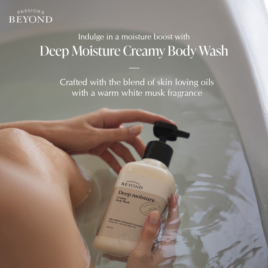 Ceramide Infused Body Wash, For Restoring Skin Barrier & Deep Nourishment 500ml