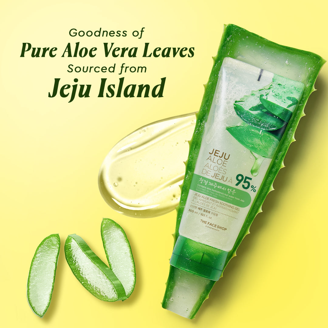 Jeju Aloe Fresh Soothing Gel Tube (300ml)