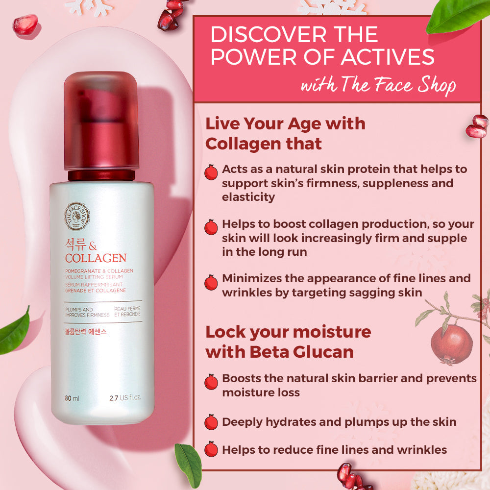 Pomegranate & Collagen Volume Lifting Serum 80ml