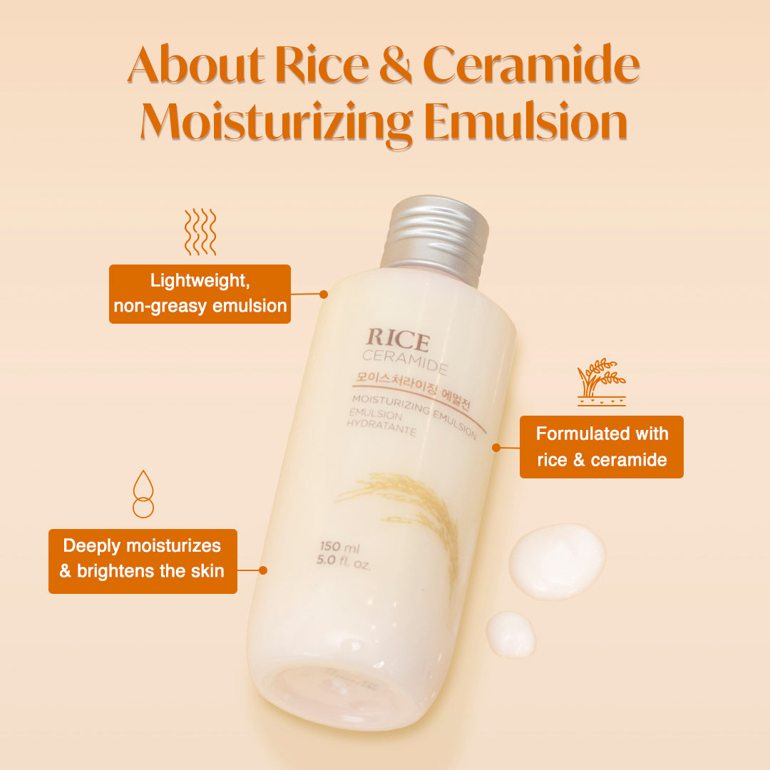Rice & Ceramide Moisturizing Emulsion 150ml