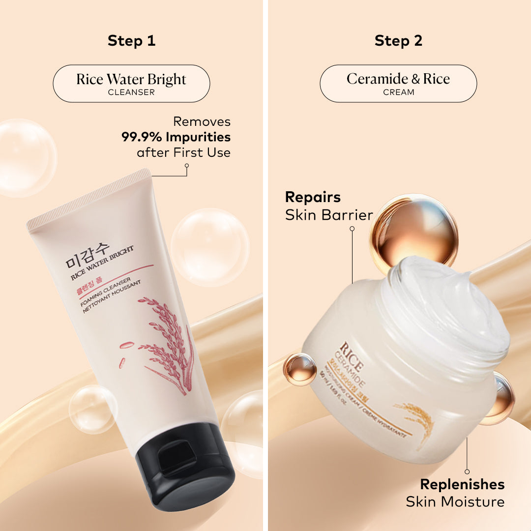 2-Step Rice Ritual for Winters, for Deep Cleanse & Hydration