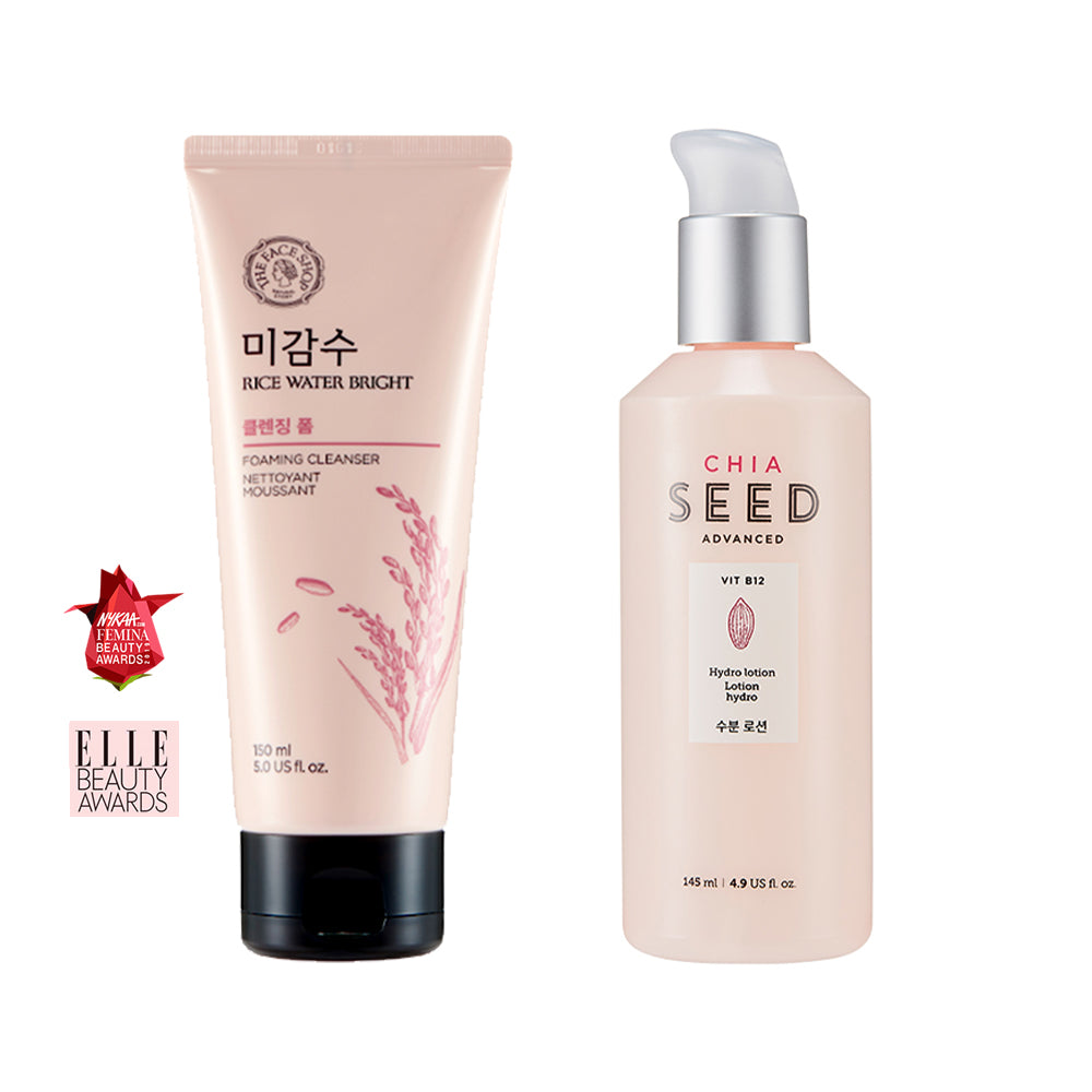 Hydro Bright Foam & Lotion Combo