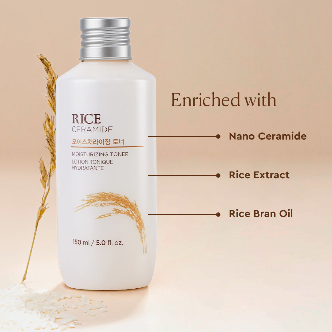 Rice & Ceramide Moisturizing Toner 150ml