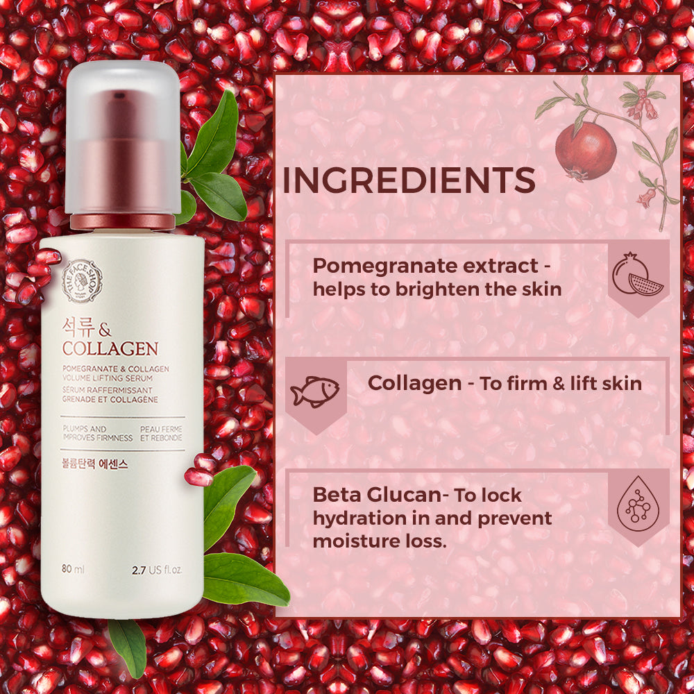 Pomegranate & Collagen Volume Lifting Serum 80ml