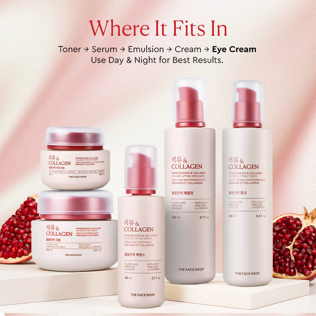 Collagen & Pomegranate Volume Lifting Eye Cream 50ml