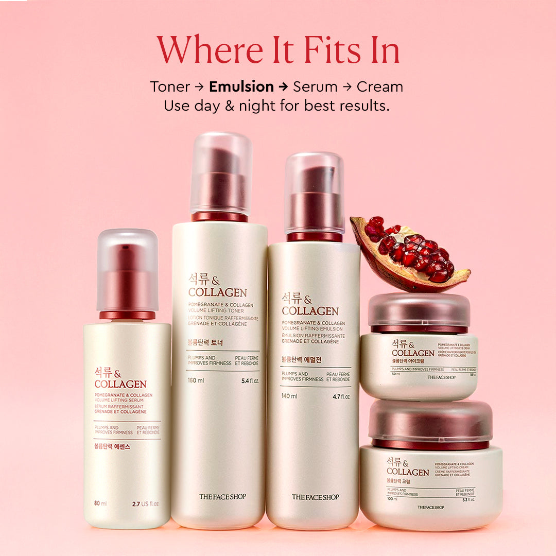 Pomegranate and Collagen Volume Lifting Emulsion 140ml
