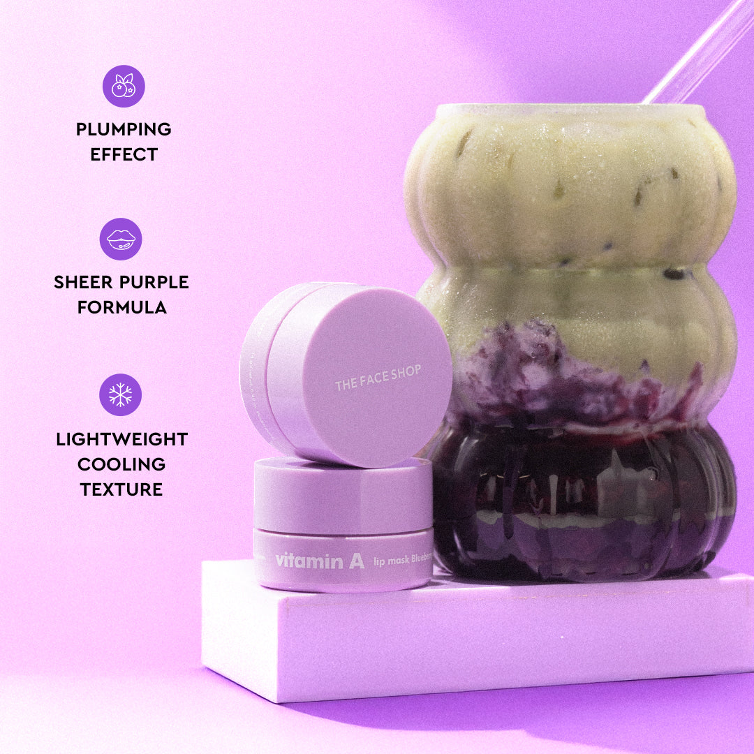 Vitamin A lip mask Blueberry (14g)