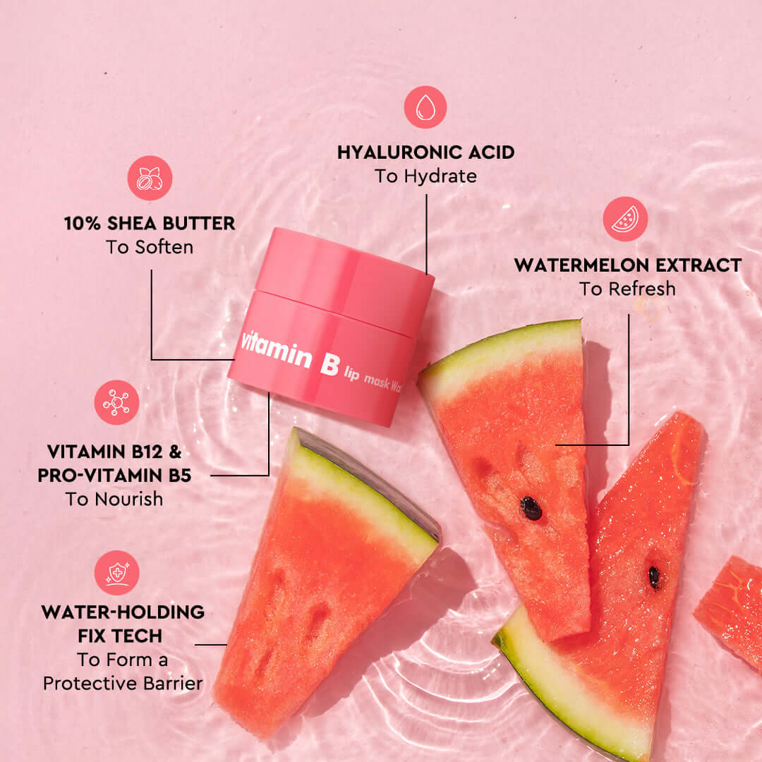 Vitamin B lip mask Watermelon (mini)