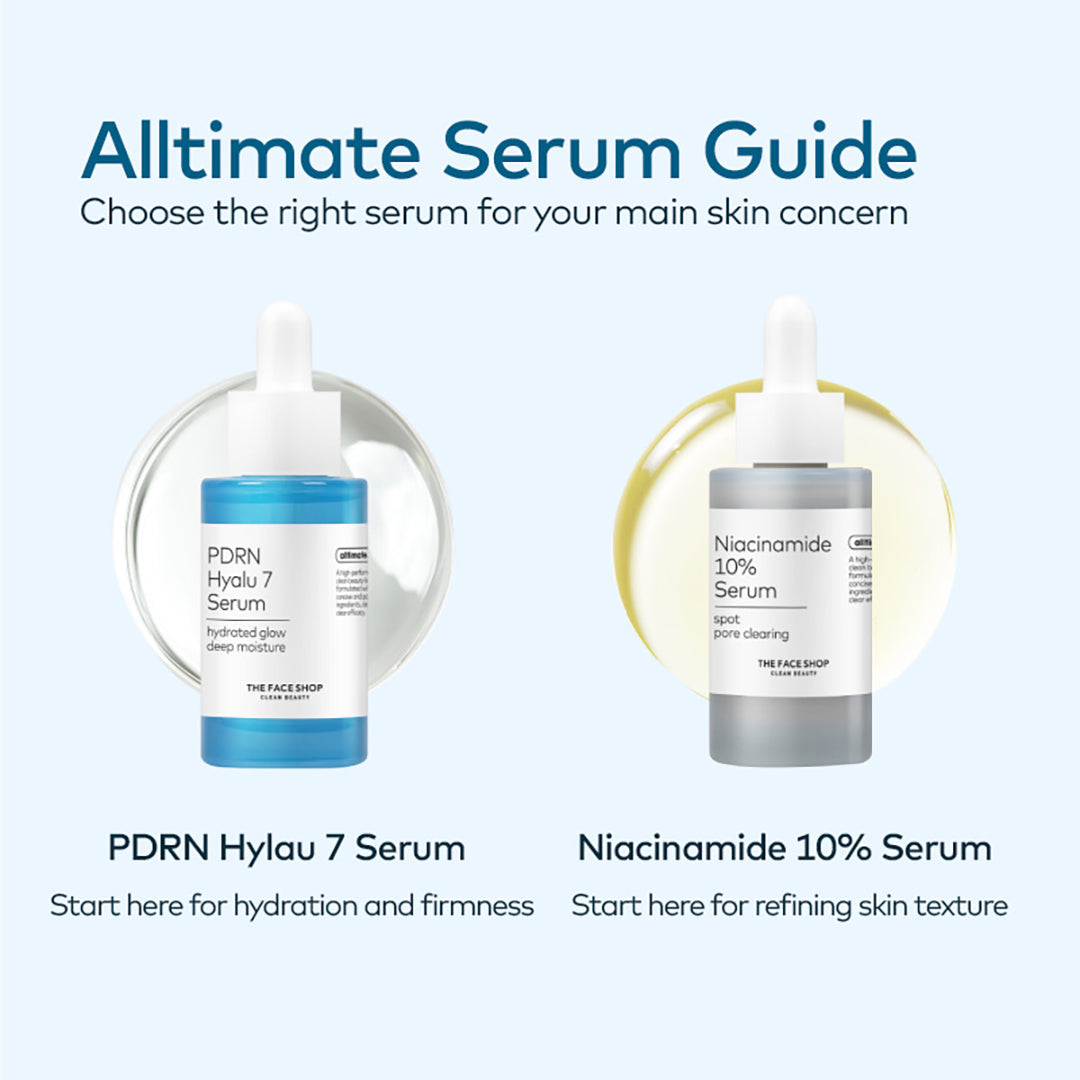 Alltimate PDRN Deep Hydration Serum with 7 Types of Hyaluronic Acid for Plump & Firm Skin 30ml