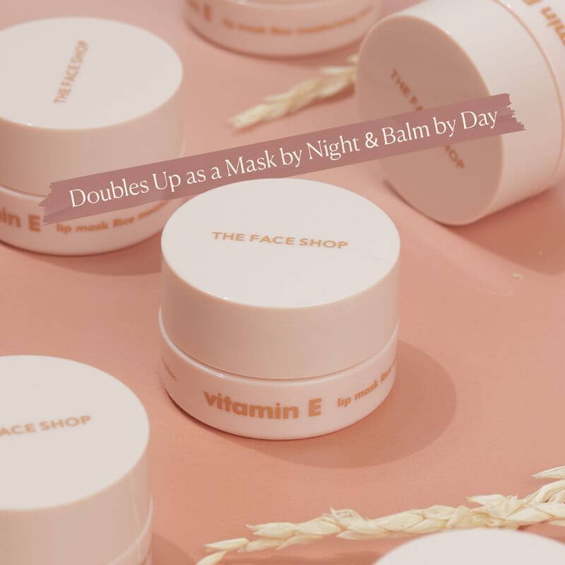 Vitamin E lip mask Rice