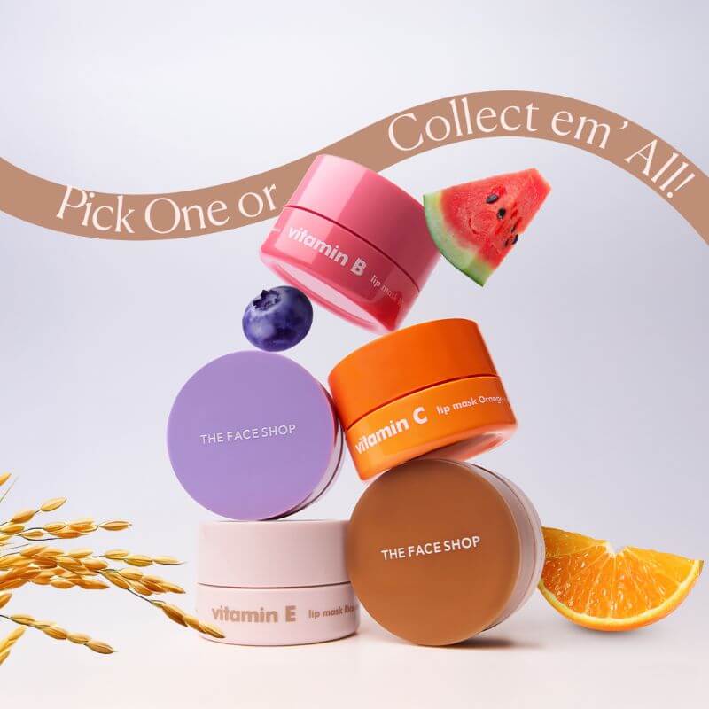 Vitamin E lip mask Rice