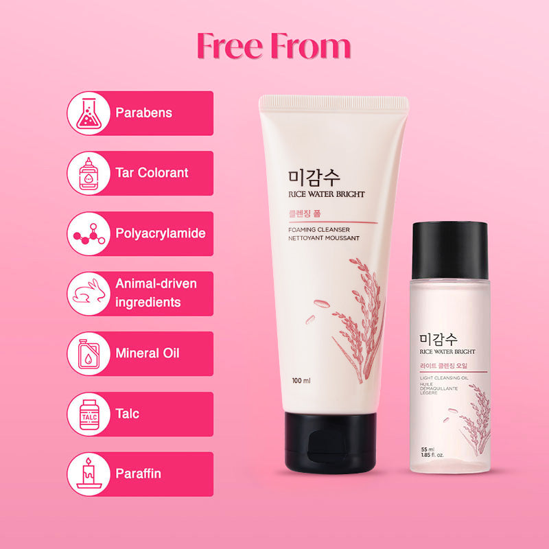 2 Step Rice Water Bright Cleansing Kit
