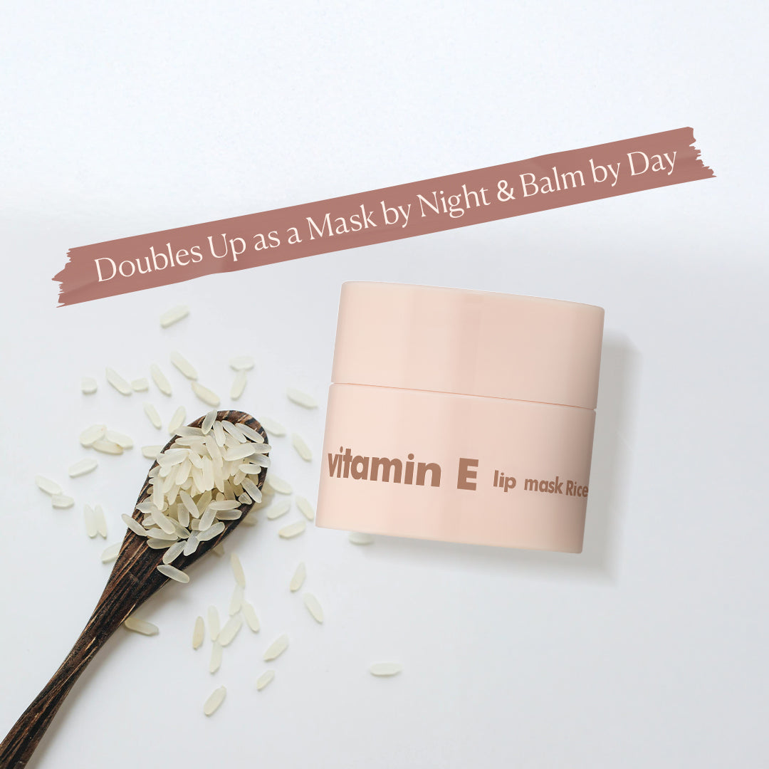 Vitamin E lip mask Rice (mini)