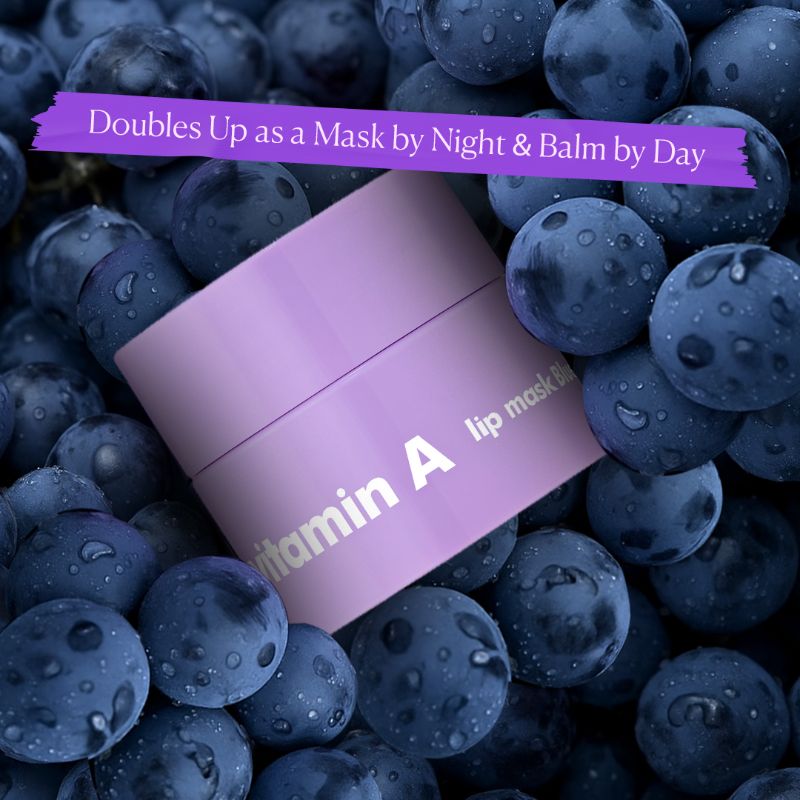 Vitamin A lip mask Blueberry (mini)