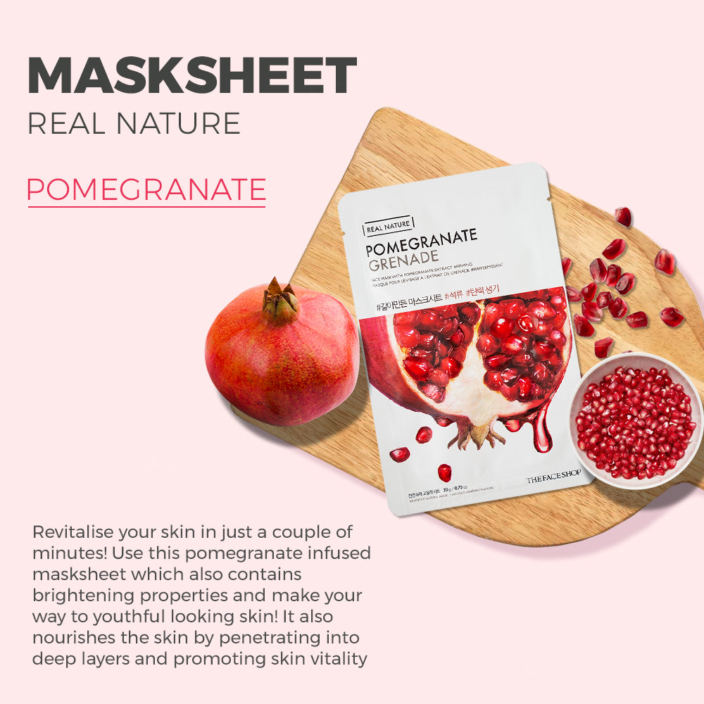 Real Nature Daily Glow Mask Sheet Combo - Pack of 10