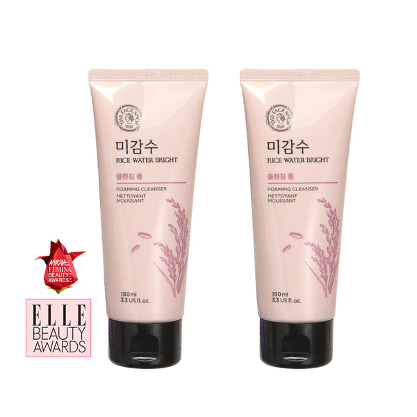 Award Winning Rice Water Bright Cleansing Foam 150ml Combo