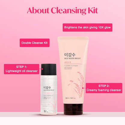 2 Step Rice Water Bright Cleansing Kit