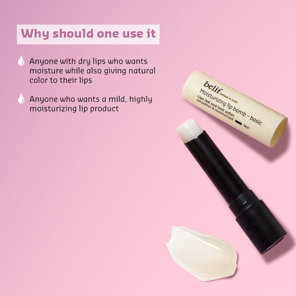 Moisturizing lip bomb - basic 3g
