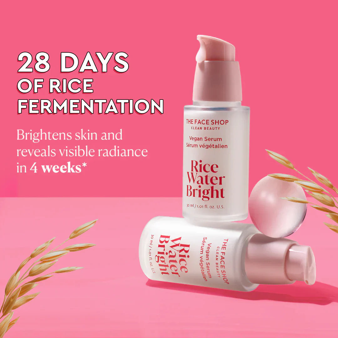 The Ancient Secret to Radiance: Unpacking the Power of Rice Water in Your Brightening Face Serum