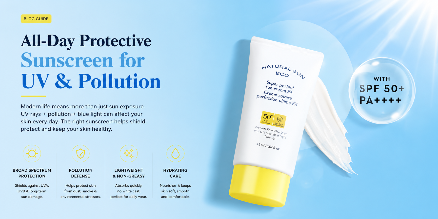 Why Lightweight Sunscreen Matters More in Humid Weather
