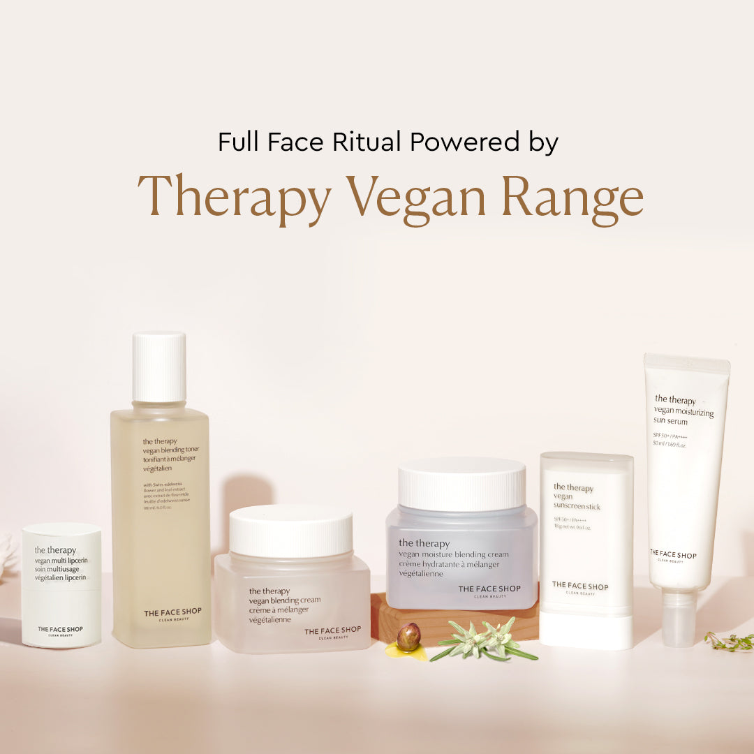 Unlock Youthful Skin: Why Edelweiss in The Therapy Vegan Range is the Anti-Aging Hero India Needs