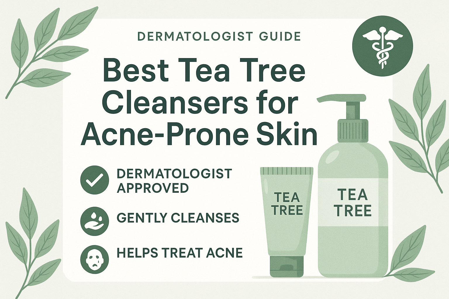 Best Tea Tree Cleansers for Acne-Prone Skin: Dermatologist Guide