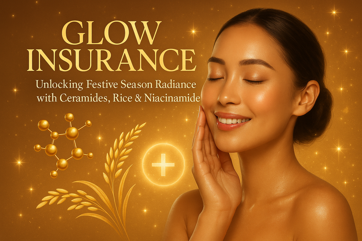 GLOW INSURANCE: Unlocking Festive Season Radiance with Ceramides, Rice & Niacinamide