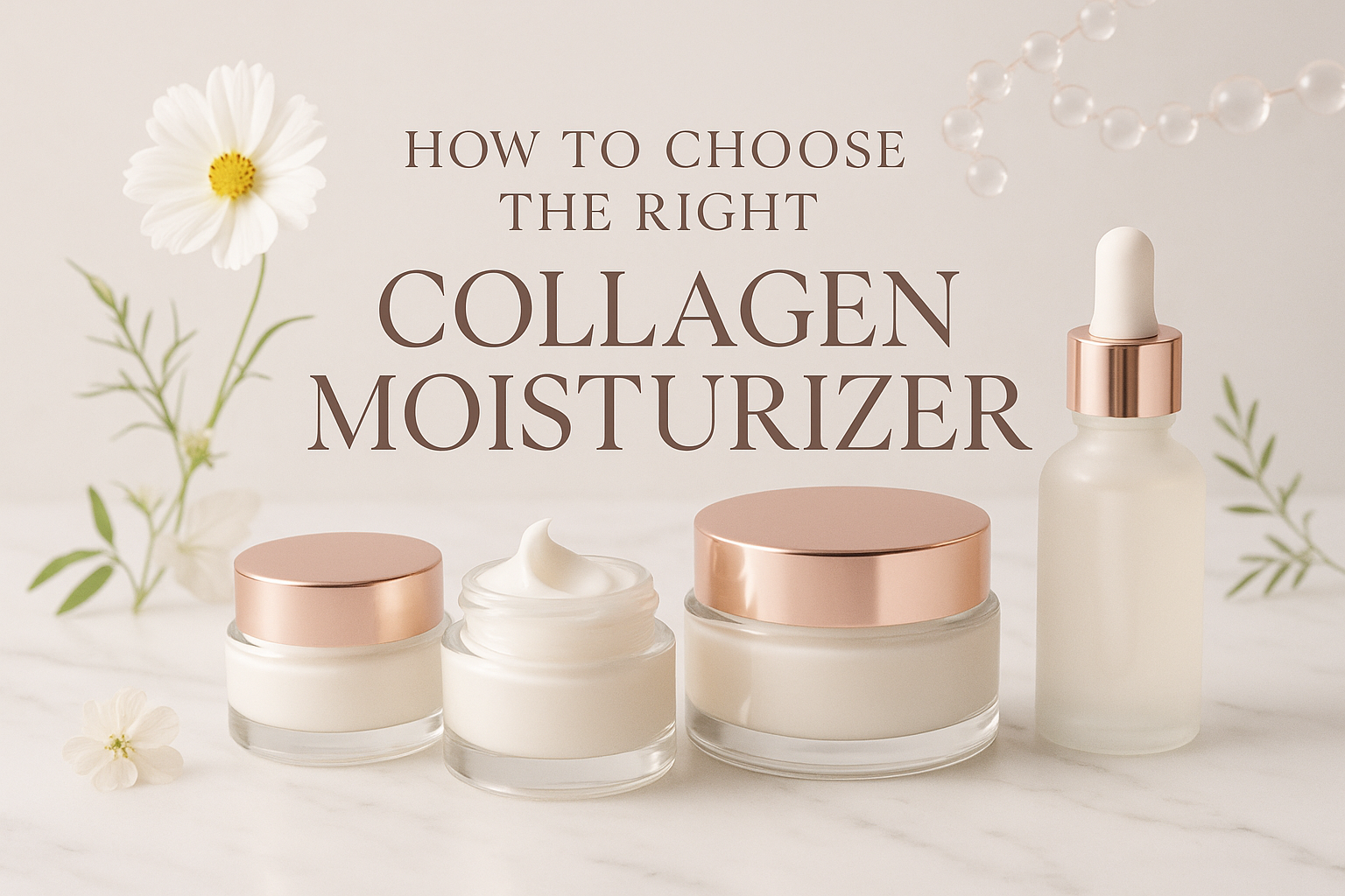 How to Choose the Right Collagen Moisturizer for Youthful and Radiant Skin: A Comprehensive Guide
