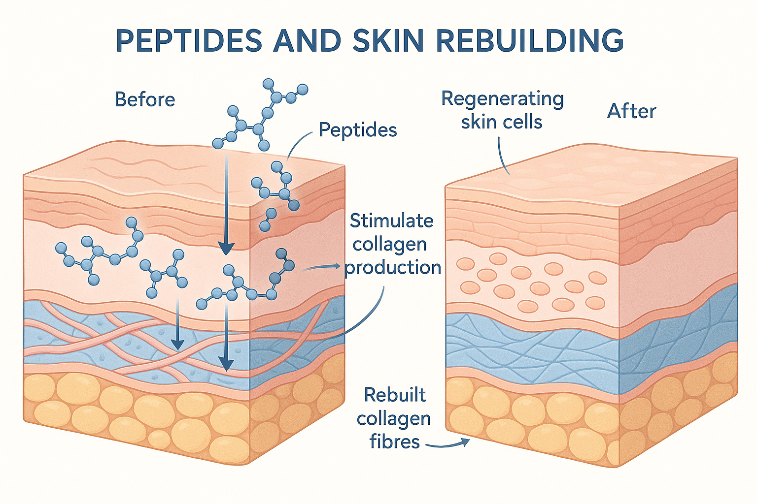 The Science Behind Peptides: How These Tiny Molecules Actually Rebuild Your Skin