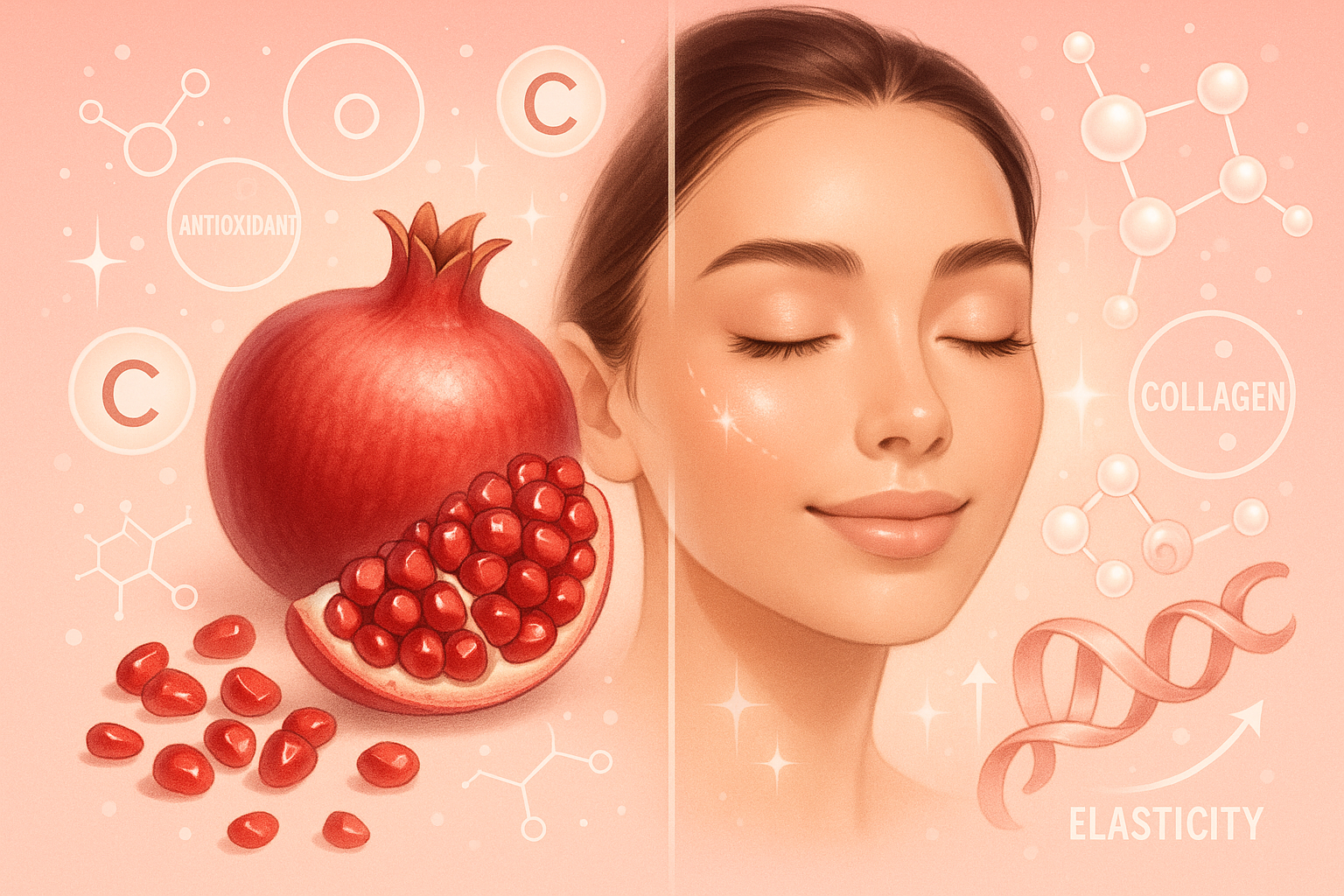 Why Are Pomegranate and Collagen Your Skin's Best Friends for Youthful Glow?