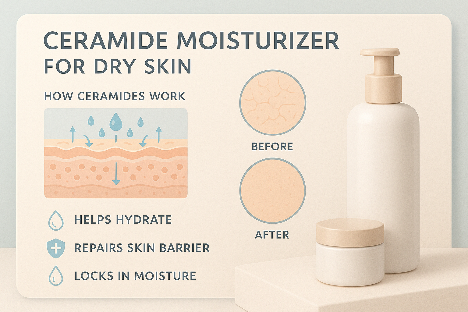 Why Ceramide Moisturizers Are Game-Changers for Dry Skin (And How to Choose the Right One)