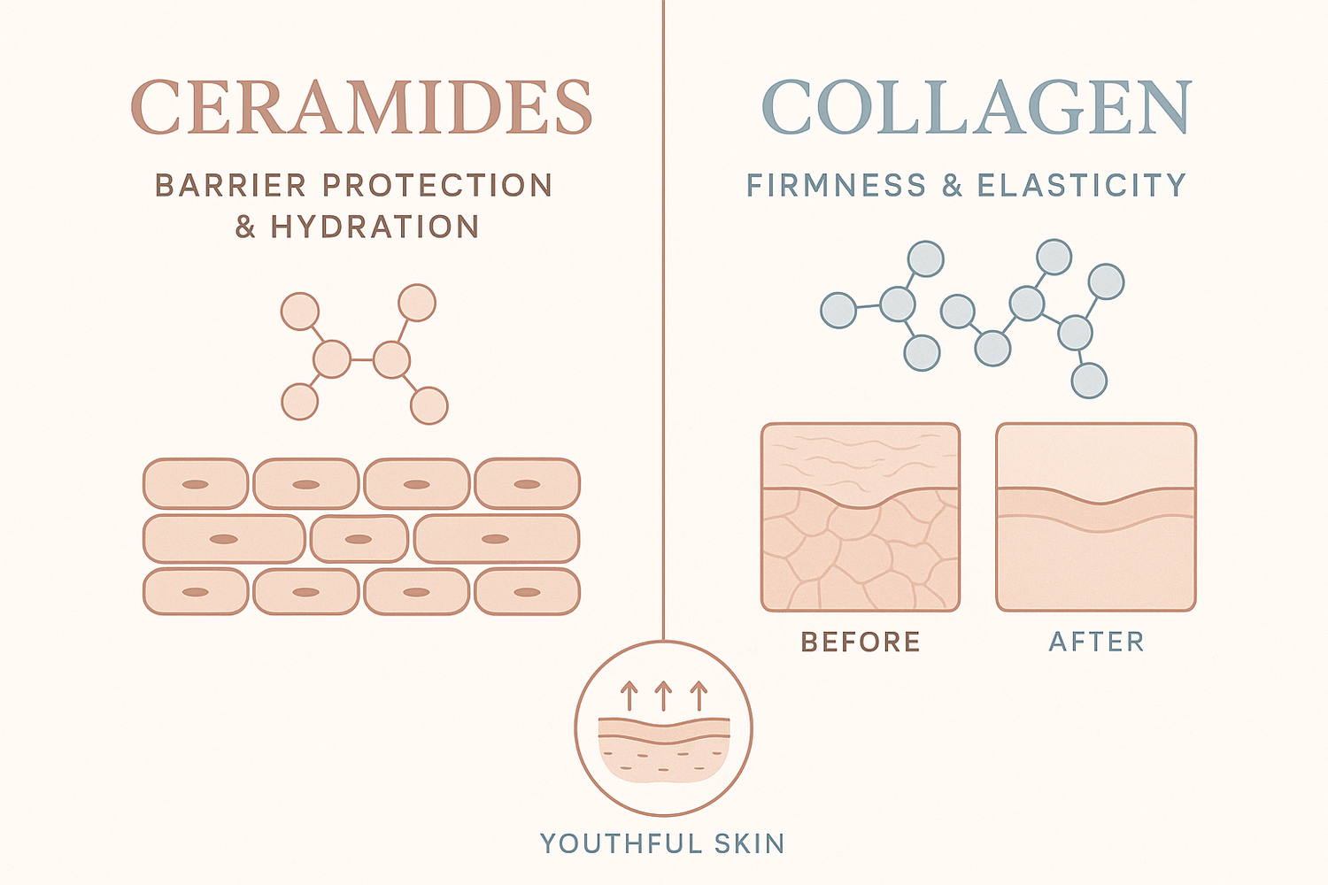Why Ceramides and Collagen Are Essential for Anti-Aging (And How to Use Them Together)