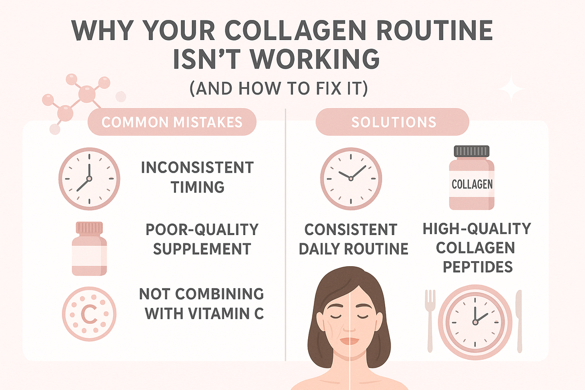 Why Your Collagen Routine Isn't Working (And How to Fix It in 2025)