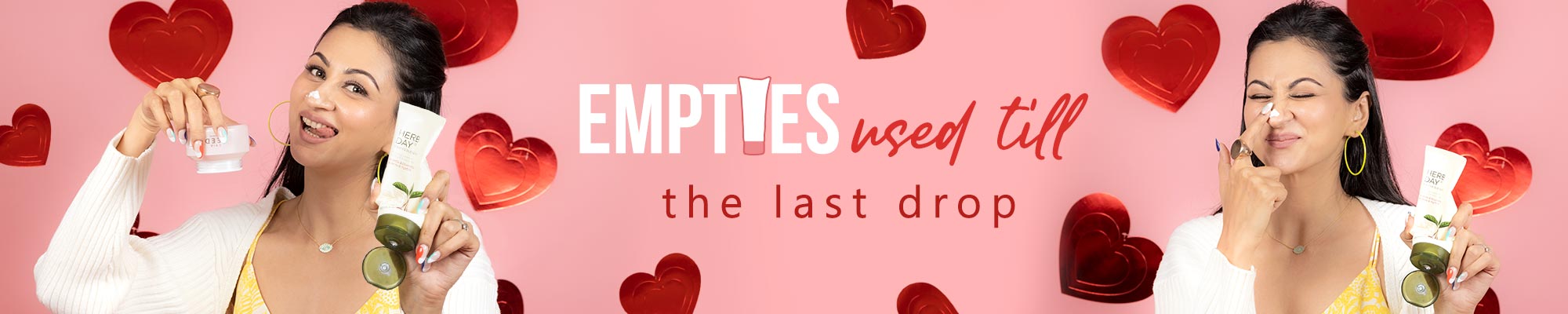 Empties used till last drop Banner