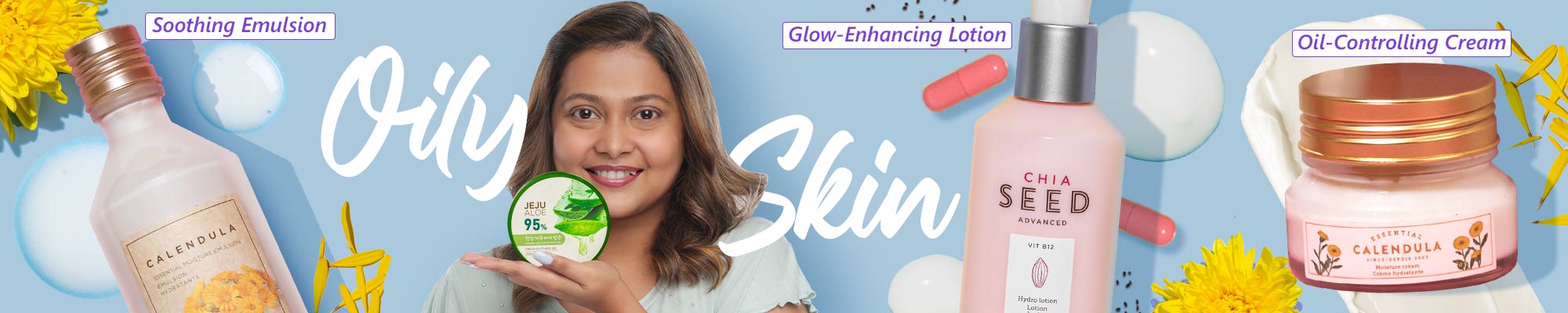 Oily Skin Banner