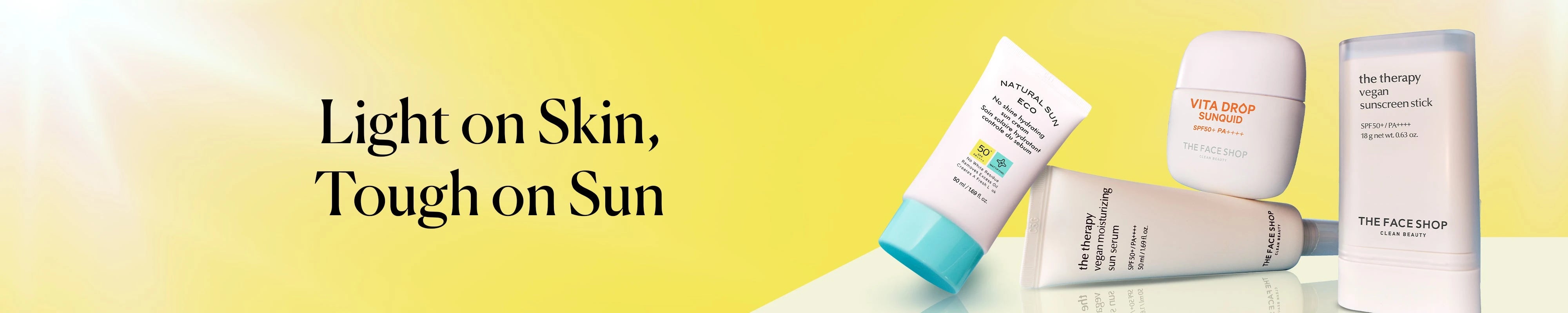 Sunscreens Banner
